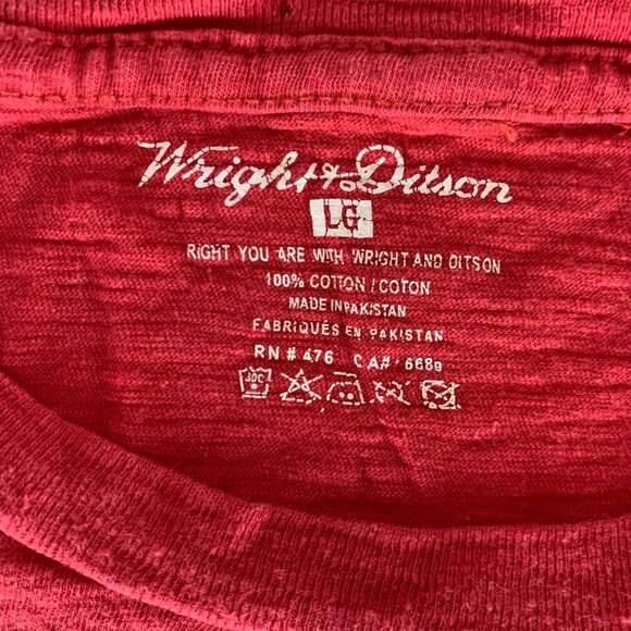 St Louis Cardinals MLB Retro Red Wright & Ditson Short Sleeve Shirt Mens Large - Picture 3 of 4